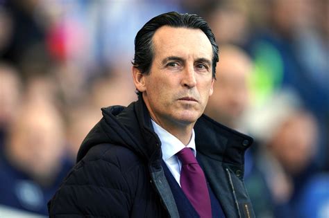 Emery, coach of Aston Villa