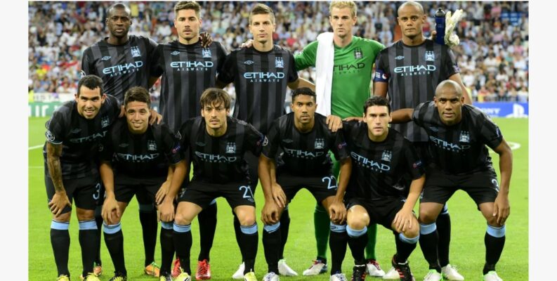 Manchester city in the 2012 champions league